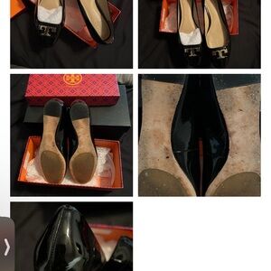 Tory Burch Black Patent Leather Women's Shoes